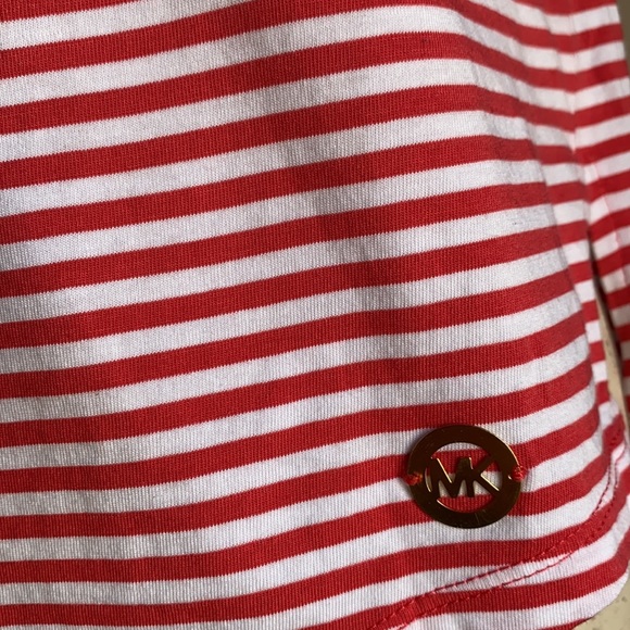 New Michael Kors casual shirt small striped NWOT - Picture 3 of 3